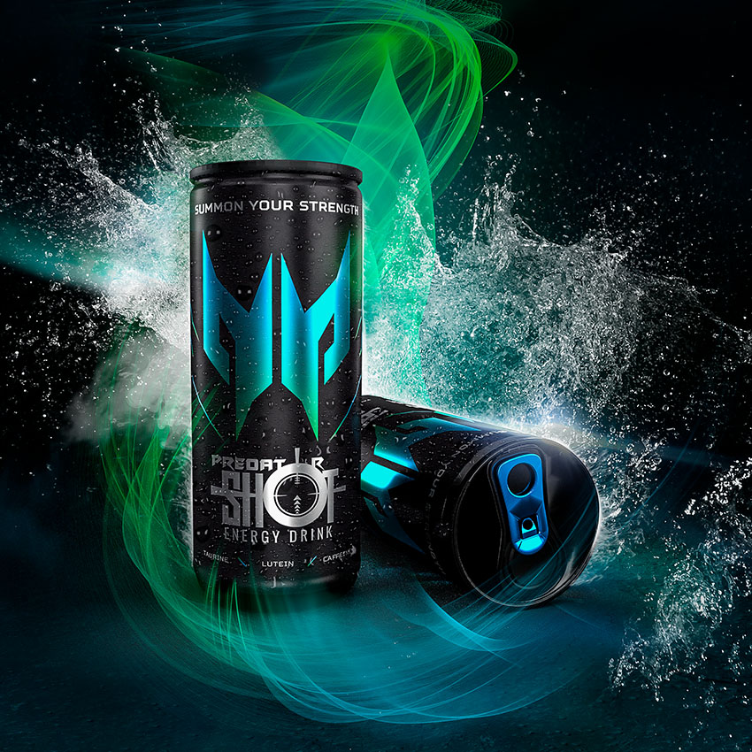 Predator Shot Energy Drink Key Visual
